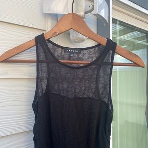 trouvé black tank top